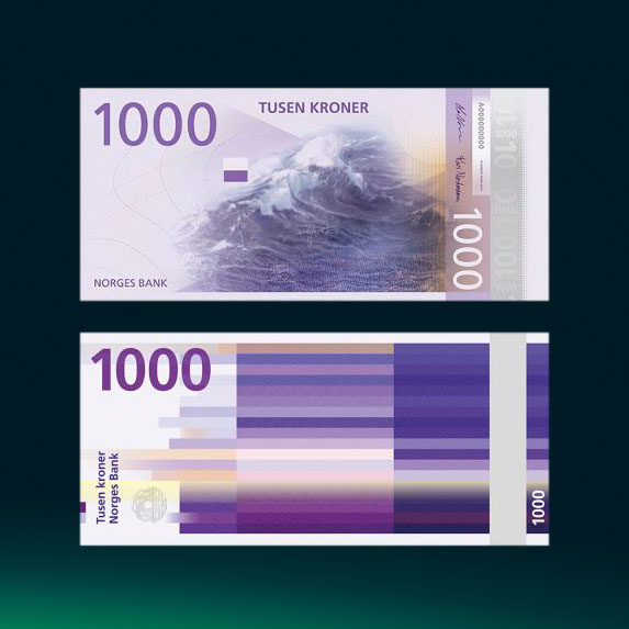 Норвегия, Дизайн банкнот