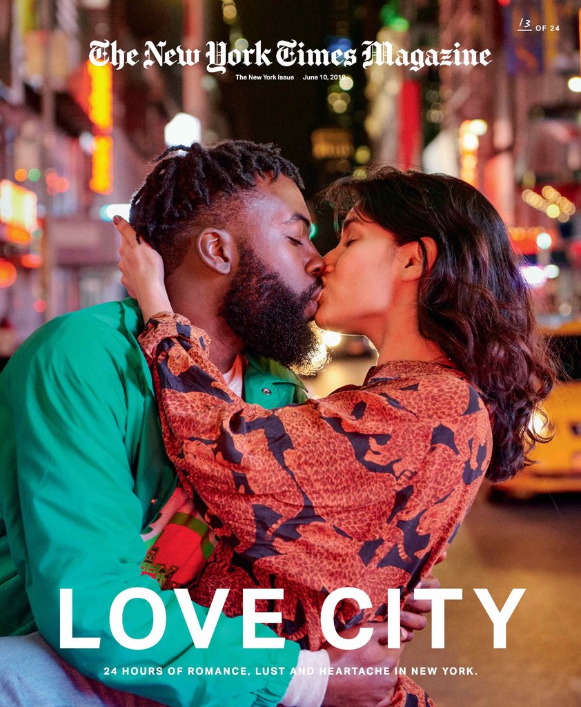 24 Часа на поцелуе. New York times Magazine. Love City.