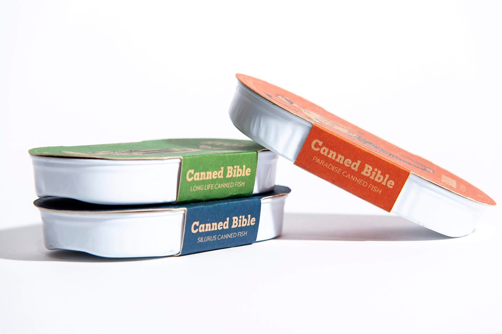 Canned Bible, Zsolt Kolcsar, Дизайн упаковки