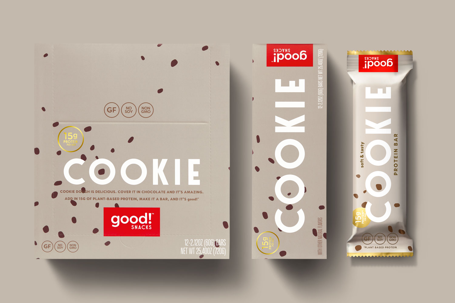 Дизайн упаковки, Айдентика, Good! Snacks, Design Womb