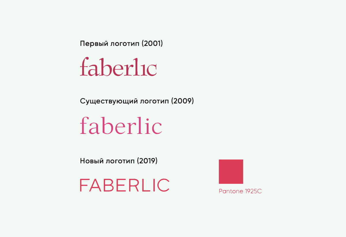 Рестайлинг, Логотип, Faberlic