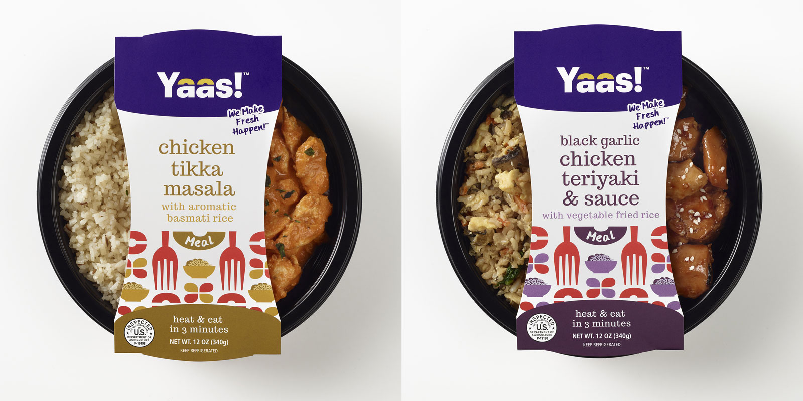 Дизайн упаковки, YAAS! FOODS, PULP+WIRE