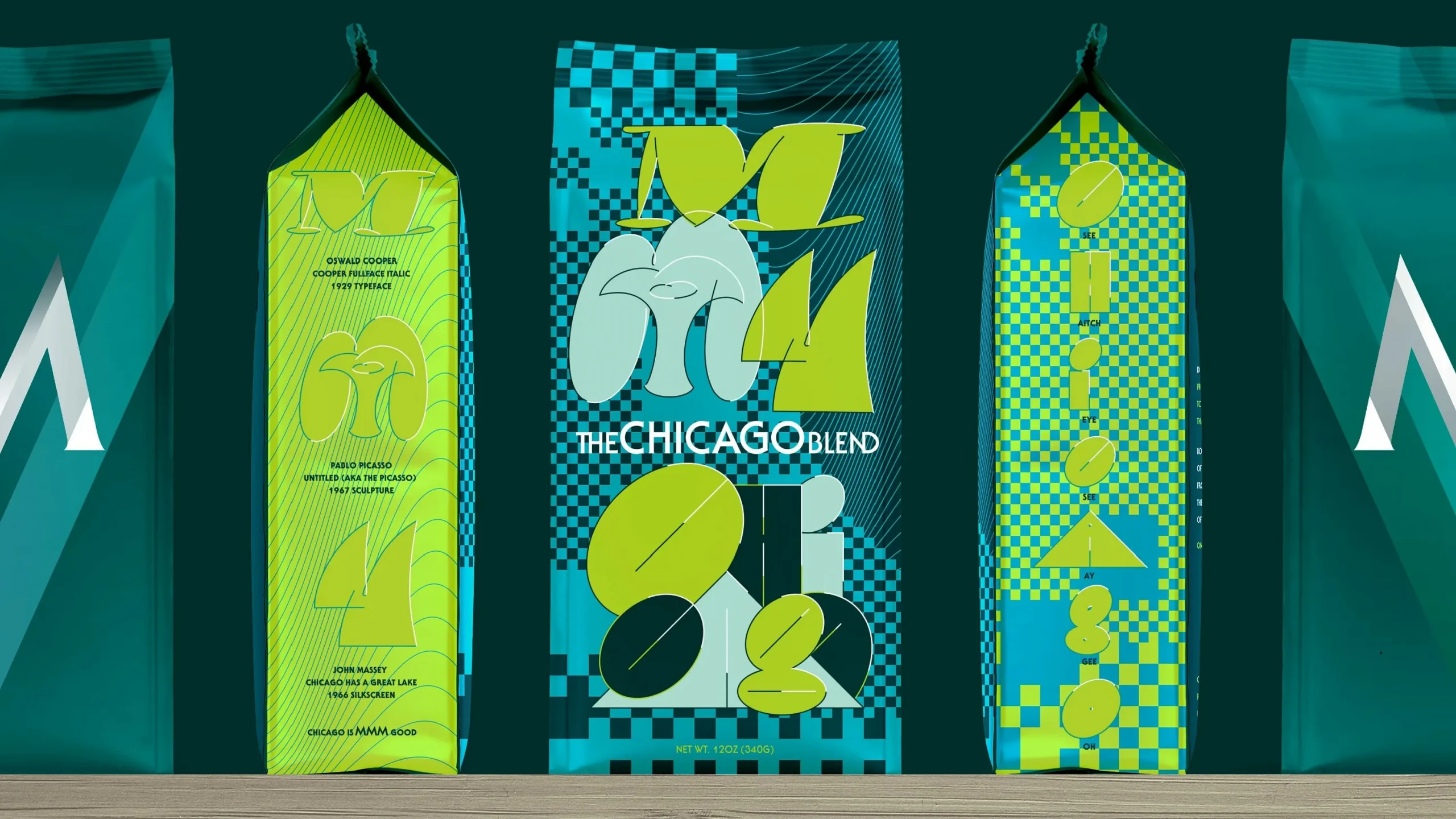 Коллаборация, Дизайн этикетки, Дизайн упаковки, Визуальный образ, Благотворительность, The Chicago Blend, Span, Metropolis Coffee Company