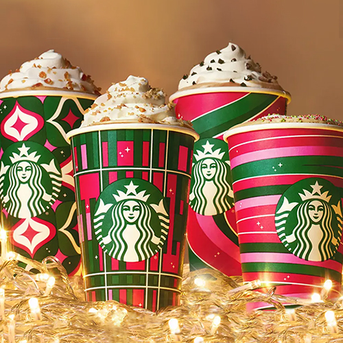 Рождество, Промо, Starbucks