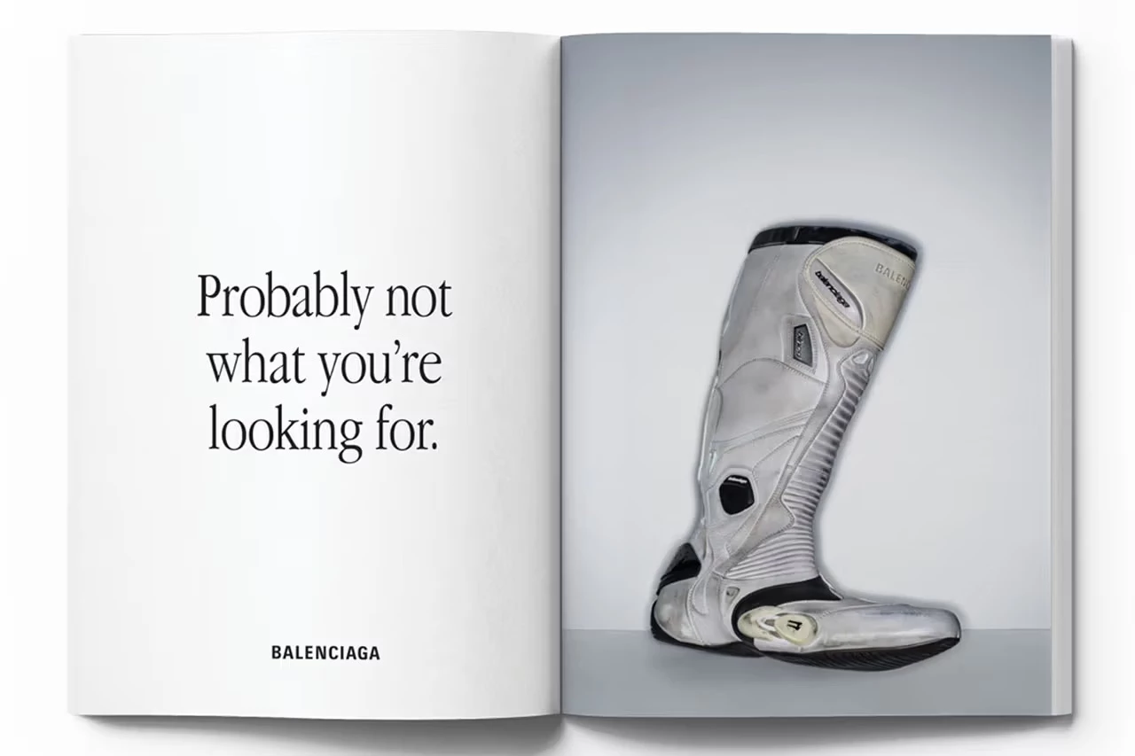 Рекламная кампания, It’s different, fashion, Balenciaga