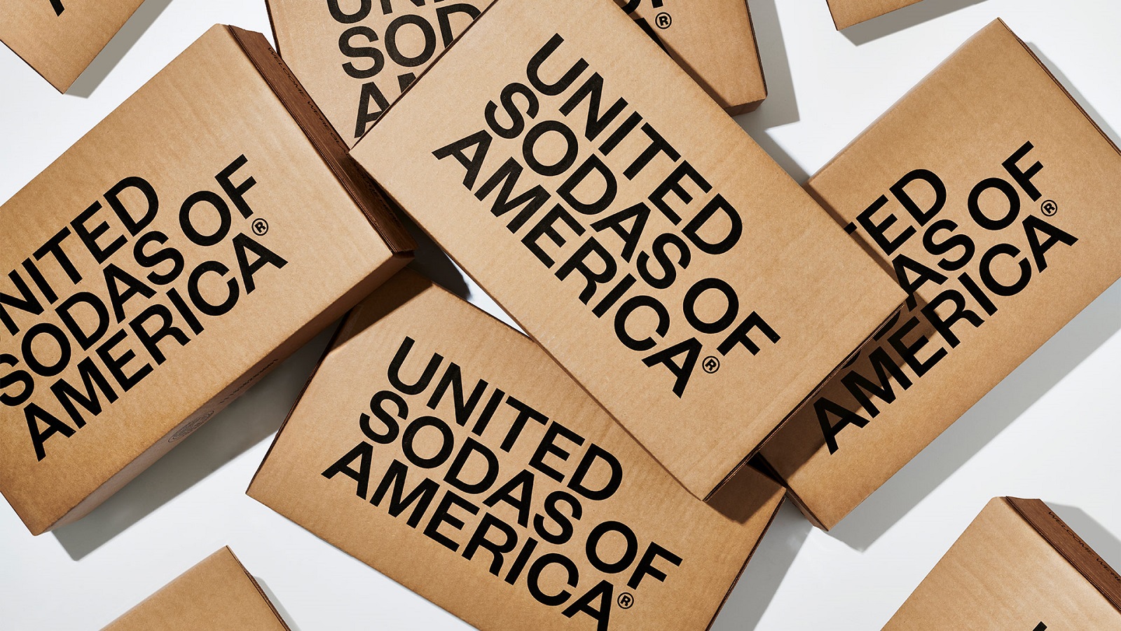 Дизайн этикетки, Дизайн упаковки, Брендинг, Айдентика, United Sodas of America, CENTER