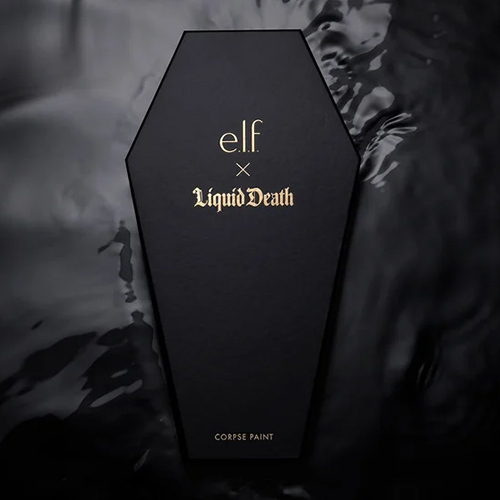 Коллаборация, Liquid Death, e.l.f. Cosmetics, Corpse Paint