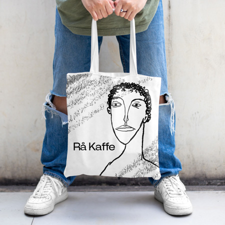 Дизайн этикетки, Дизайн упаковки, Rå Kaffe, Patrisia art