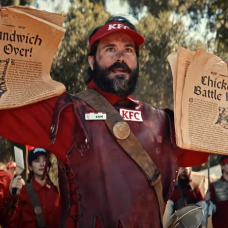 Рекламный ролик, Рекламная кампания, KFC, Chicken Tenders Battle