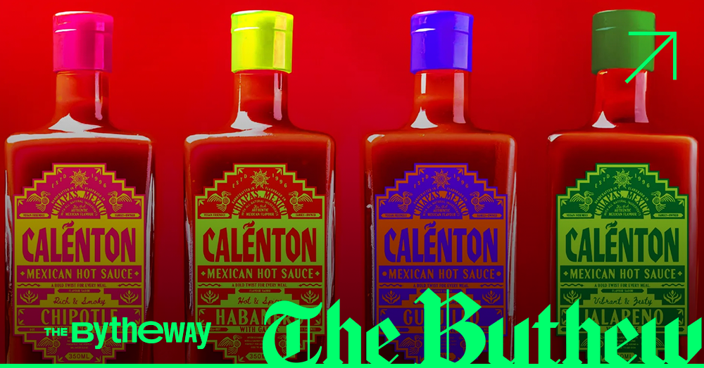 Дизайн этикетки острого соуса Calénton от Morgan Hastie | The Bytheway ...