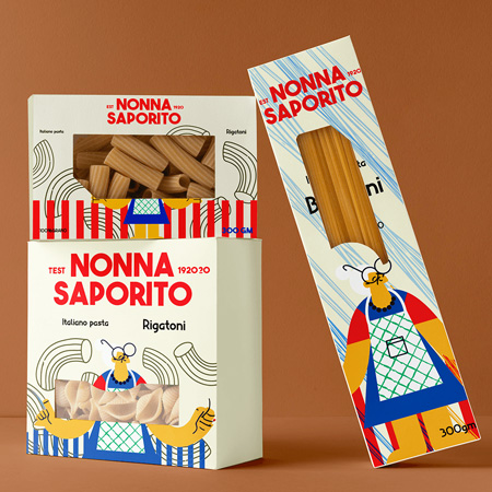 Дизайн этикетки, Дизайн упаковки, Nonna Saporita