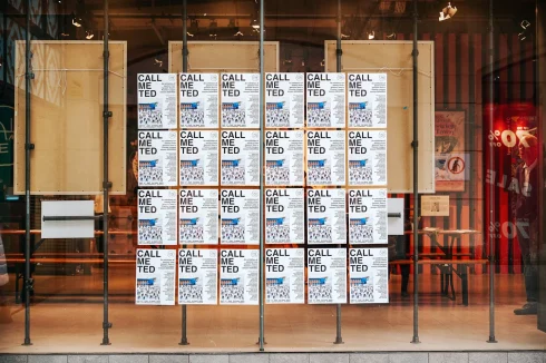 Call_Me_Ted_Exhibition_posters_Photo_by_Kezia_Tan_