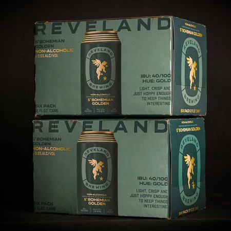 Типографика, Дизайн этикетки, Дизайн упаковки, Reveland Brewing, Creature Theory