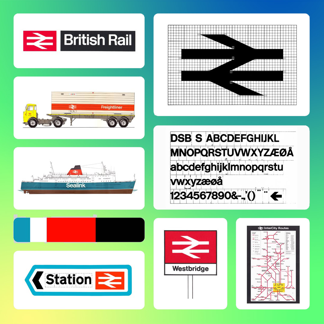 Фирменный стиль, Типографика, Логотип, Айдентика, PRO.ОБЗОР, Gerry Barney, Design Research Unit, British Rail