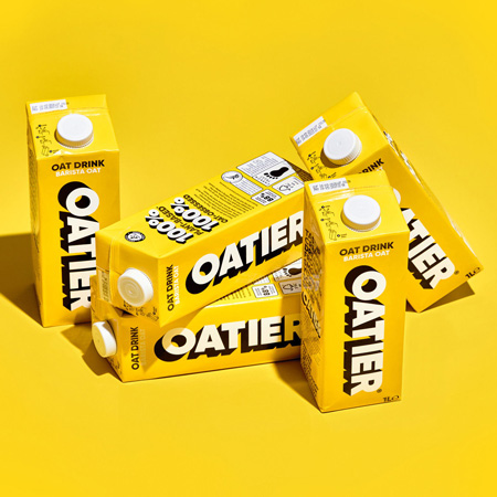 Дизайн этикетки, Дизайн упаковки, Oatier, ALLGOOD