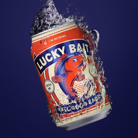 Дизайн этикетки, Дизайн упаковки, Lucky Bait, Identity Works