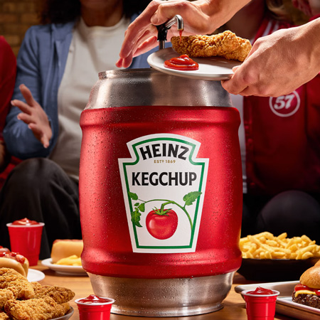Рекламная кампания, Heinz KegChup, Heinz