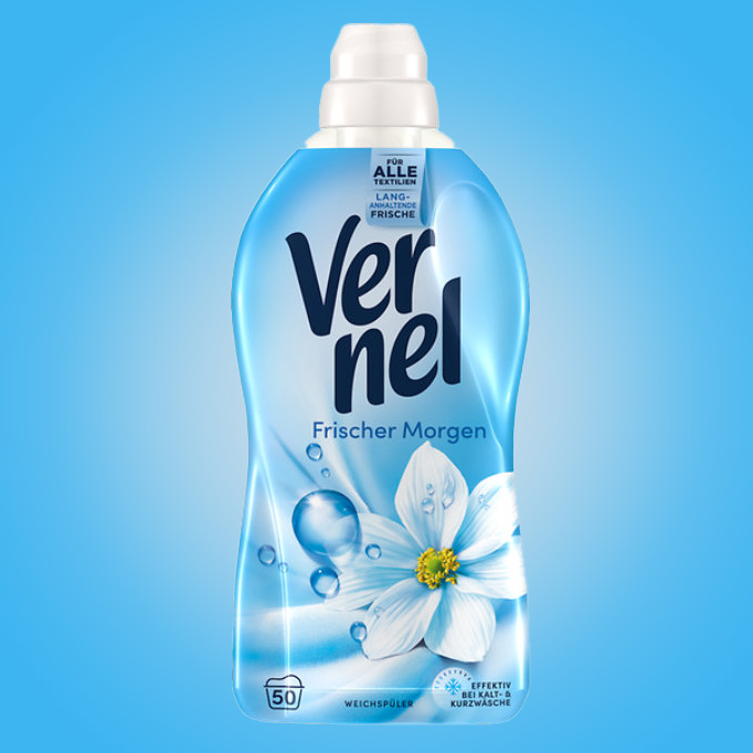 Бренд кондиционеров для белья Vernel, принадлежащий компании Henkel, провел ребрендинг