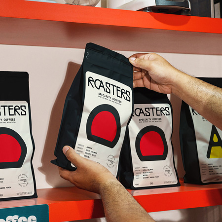 Дизайн этикетки, Дизайн упаковки, ROASTERS, Alamano Studio