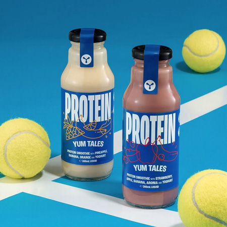 Сила в простоте: till noon разработало упаковку PROTEIN для Yum Tales