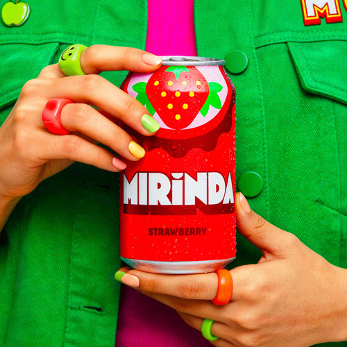Дизайн этикетки, Дизайн упаковки, PepsiCo Design & Innovation, Mirinda