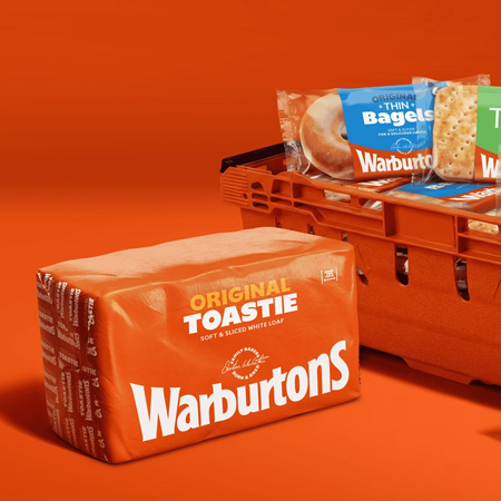 СТМ, Дизайн этикетки, Дизайн упаковки, Warburtons, Taxi Studio, FMCG