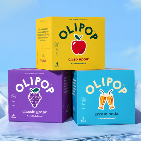 Эволюция вместо перезапуска: редизайн Olipop от агентства Collins
